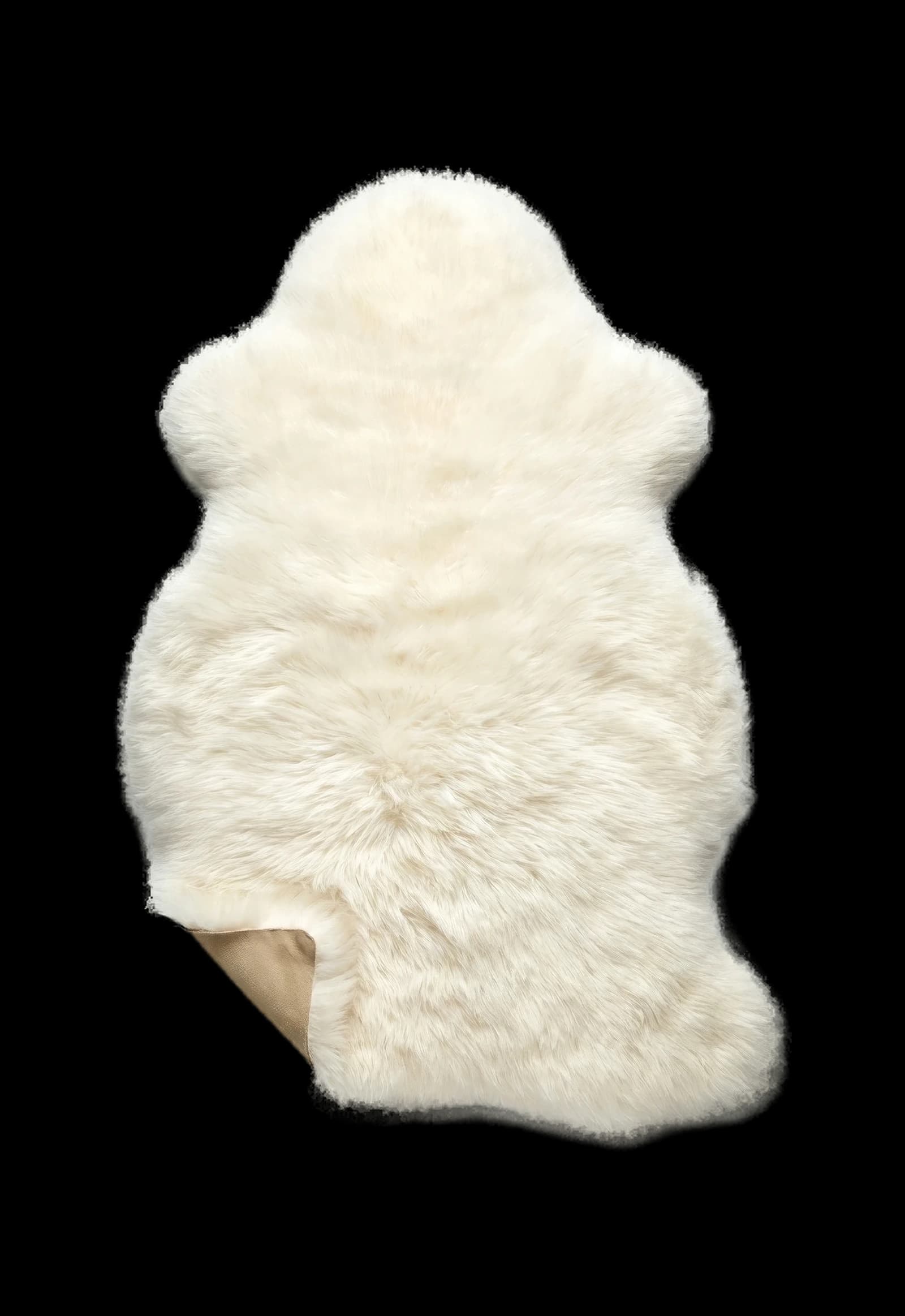 Peau d'agneau de la fromagerie, toison fine et dense